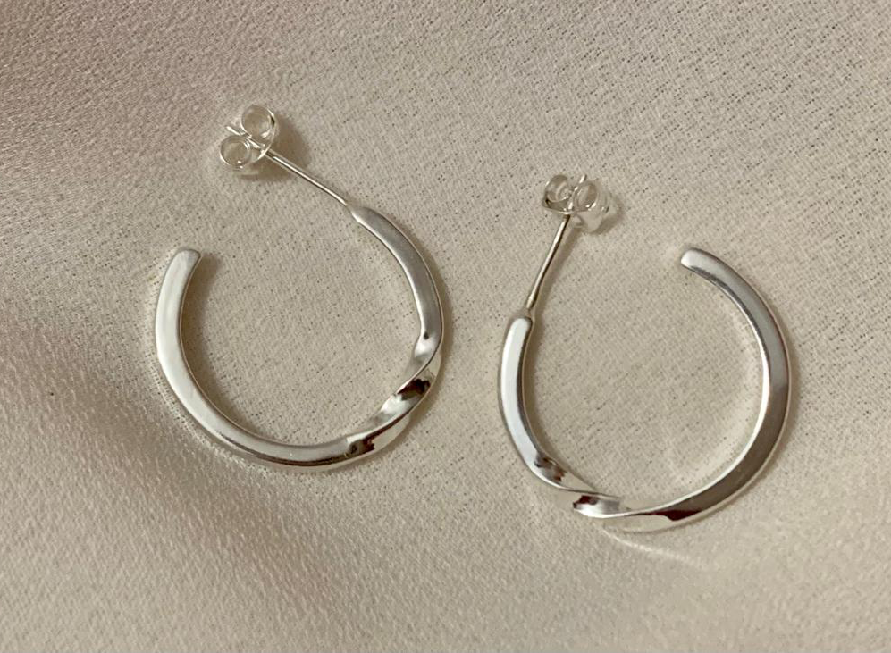 Once upon a Wire Twisted Hoops